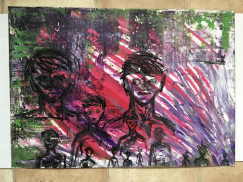 Tricia's artwork for "Amateur Hour"